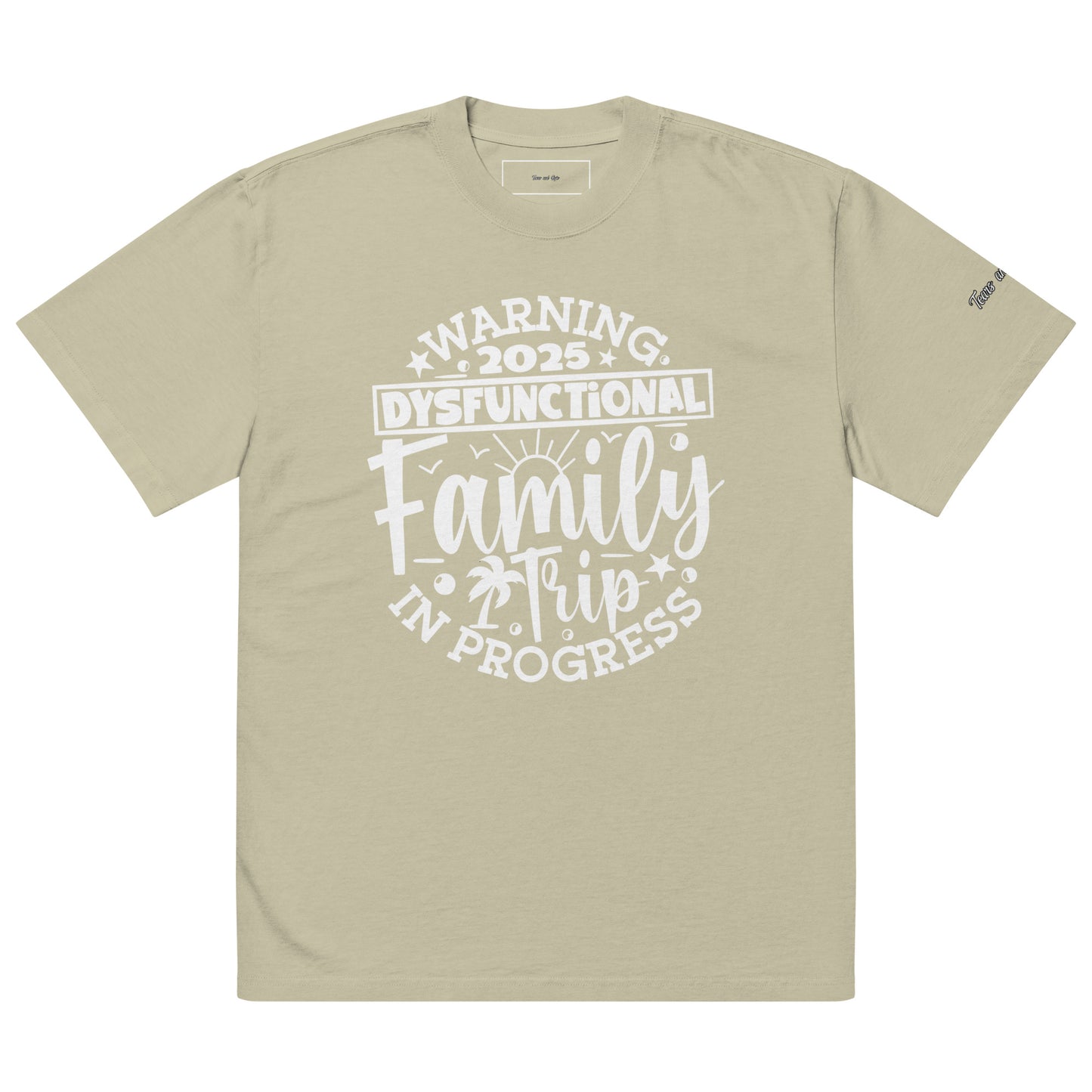 A t-shirt on a light background.