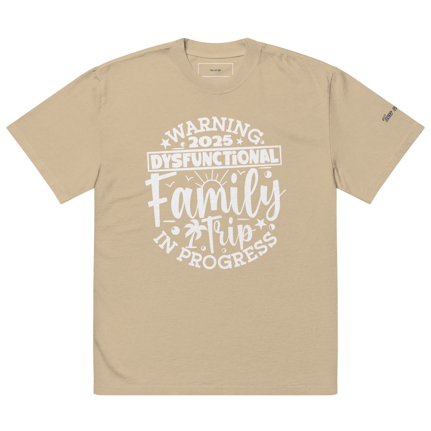 A t-shirt on a light background.