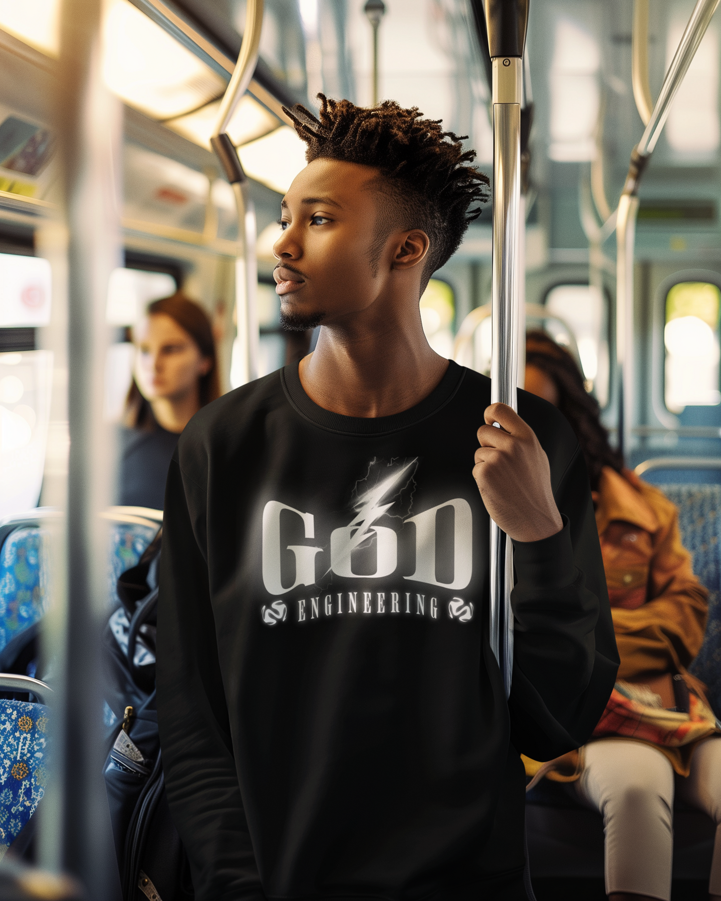 TEARS AND RAIN GOD ENGINEERING UNISEX LONGSLEEVE TEE