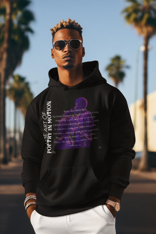 TEARS AND RAIN "THE ART OF POETRY IN MOTION" UNISEX HOODIE